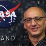 Miguel San Martín, ingeniero electrónico trabajando en la NASA.