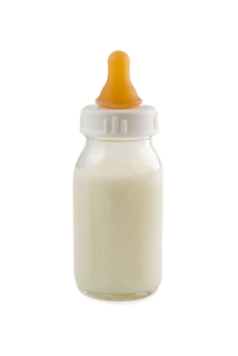 Baby Bottle isolated on white background