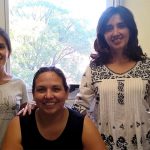 Las doctoras Carolina Torres (izq.), Lucila Saavedra y María Pía Taranto, del Centro de Referencia para Lactobacilos, organismo que depende del CONICET y se encuentra en San Miguel de Tucumán. 