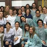 La Dra. Jelena Nadinic en el curso presimposio de "Desarrollo de Fitocosméticos sustentables" con alumnos, docentes y profesores invitados nacionales e internacionales.