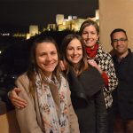 Algunos autores del estudio, Romina Monasterio (izq.), del Instituto de Biología Agrícola de Mendoza, Lucía Olmo-García, Alegría Carrasco Pancorbo y Aadil Bajoub, de la Universidad de Granada. 