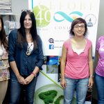 Algunas autoras del estudio, María Valeria Lara (izq.), María Fabiana Drincovich, Claudia Bustamante y Laura Lucía Monti, del Centro de Estudios Fotosintéticos y Bioquímicos, dependiente del CONICET y de la Universidad Nacional de Rosario.